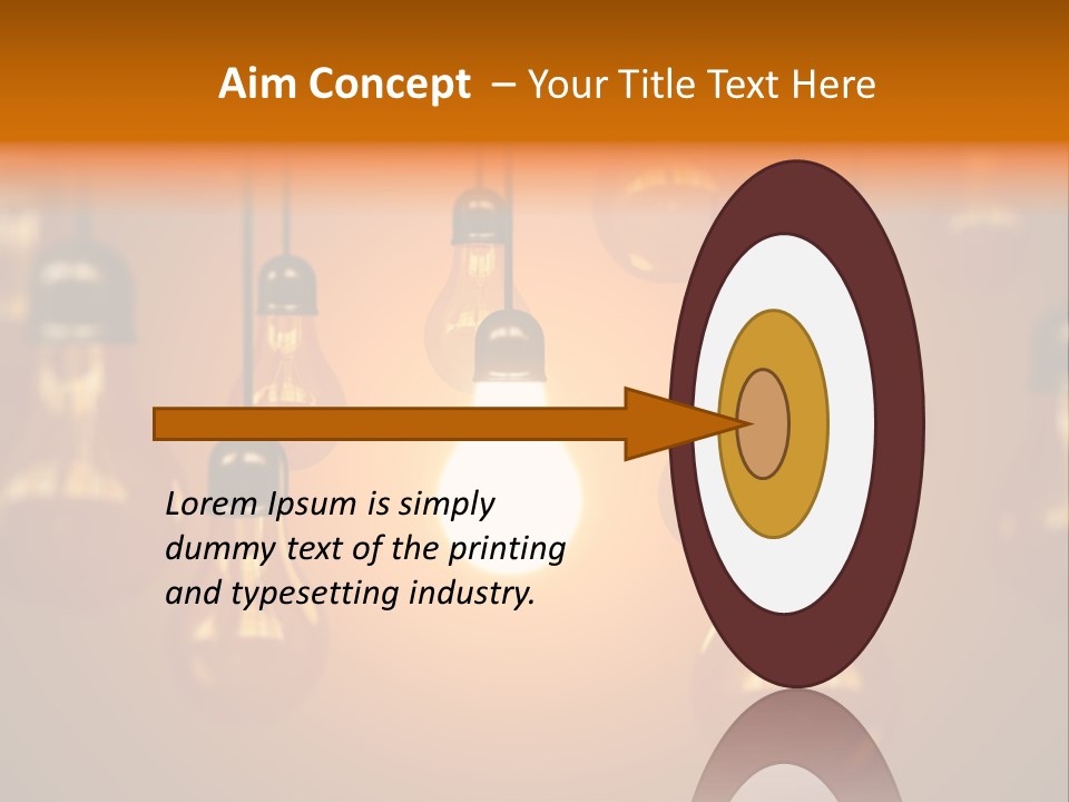 Single White Electrical PowerPoint Template