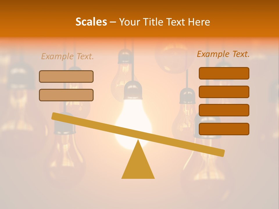 Single White Electrical PowerPoint Template