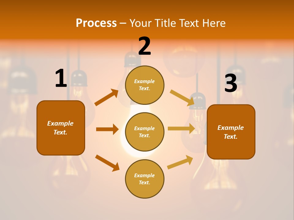 Single White Electrical PowerPoint Template