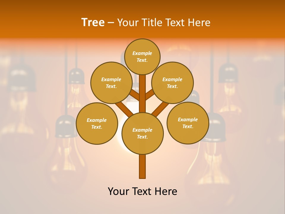Single White Electrical PowerPoint Template