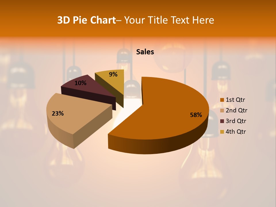 Single White Electrical PowerPoint Template