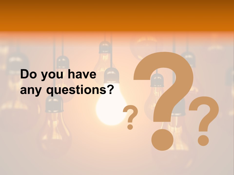 Single White Electrical PowerPoint Template