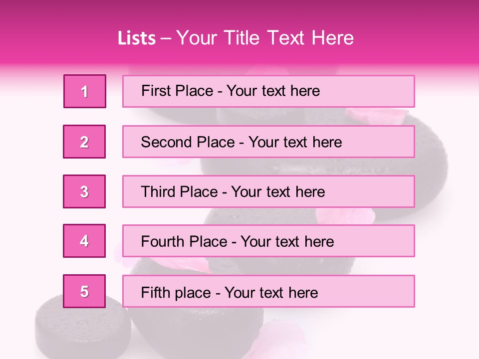 Health Petal Beauty PowerPoint Template