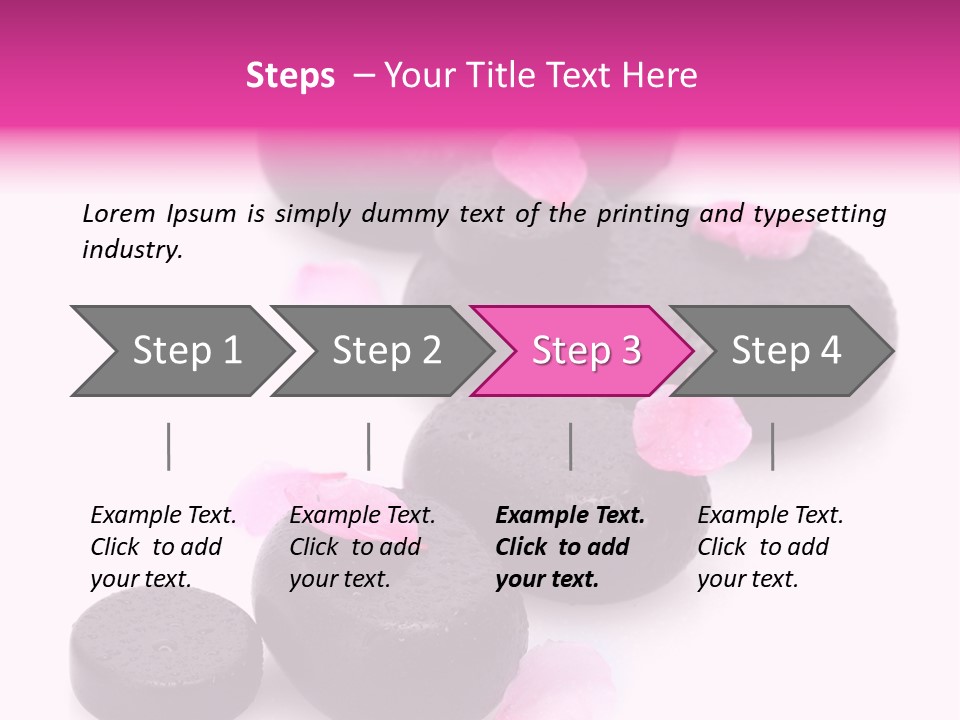 Health Petal Beauty PowerPoint Template