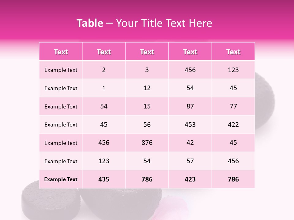 Health Petal Beauty PowerPoint Template