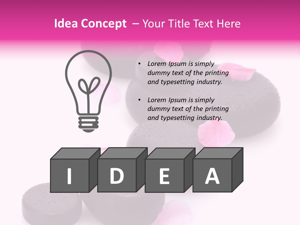 Health Petal Beauty PowerPoint Template