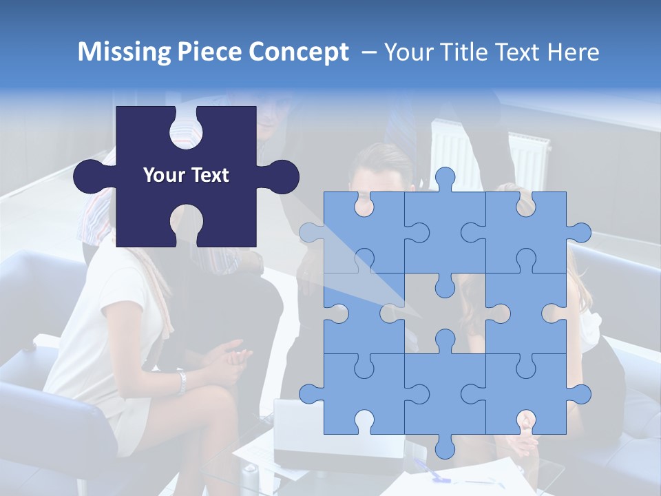 Notebooks Colleagues Performance PowerPoint Template