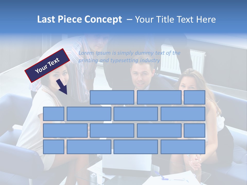 Notebooks Colleagues Performance PowerPoint Template