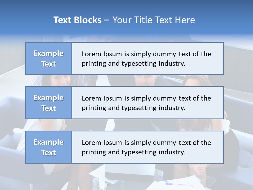 Notebooks Colleagues Performance PowerPoint Template