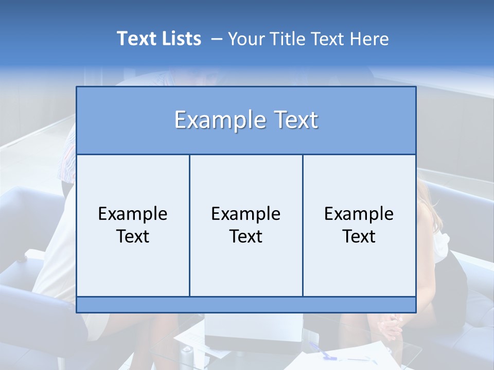 Notebooks Colleagues Performance PowerPoint Template