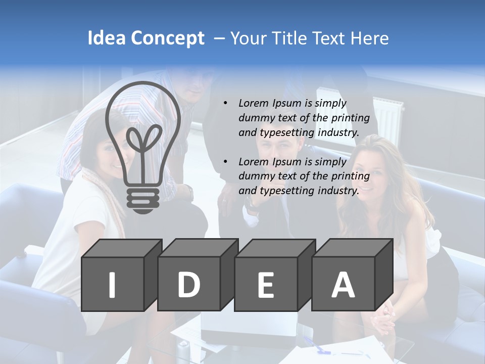 Notebooks Colleagues Performance PowerPoint Template