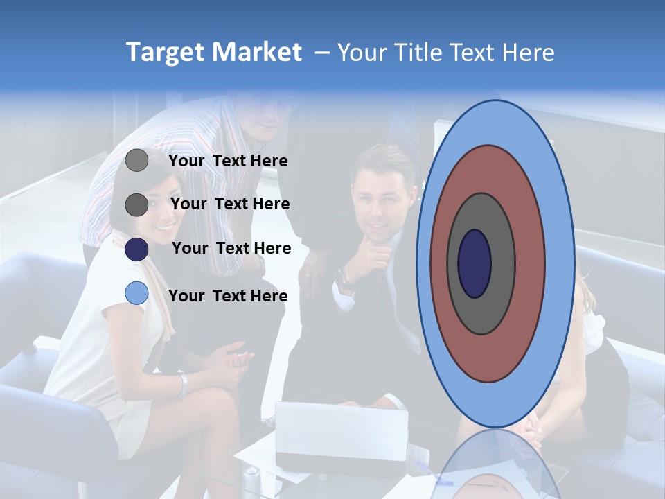 Notebooks Colleagues Performance PowerPoint Template