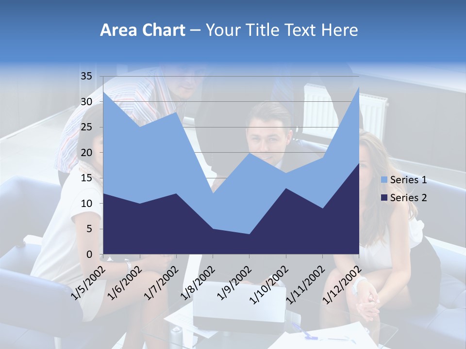 Notebooks Colleagues Performance PowerPoint Template