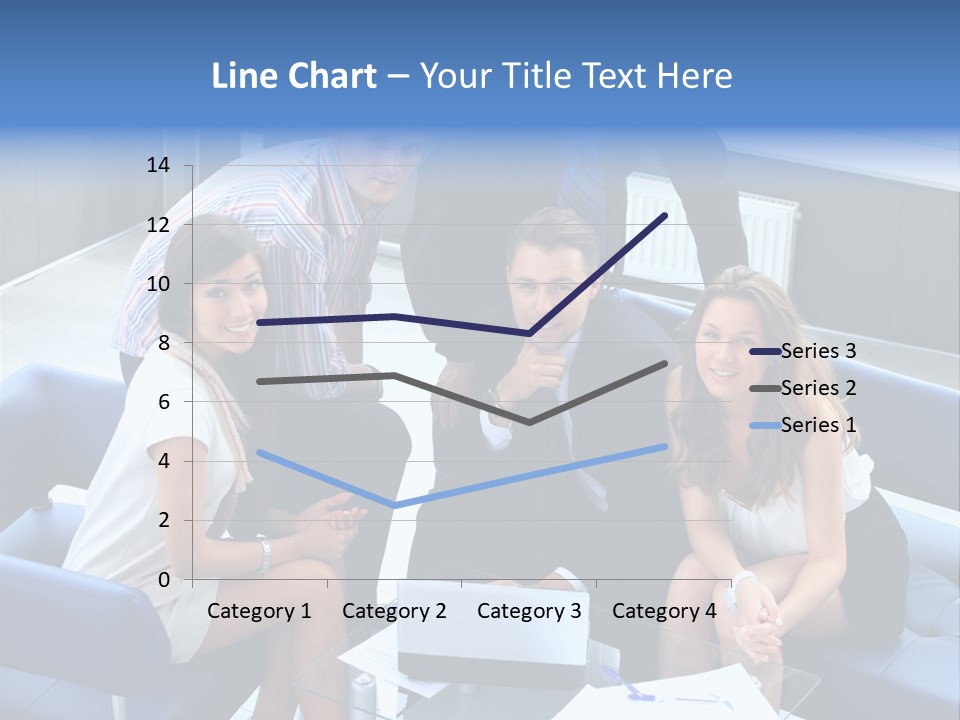 Notebooks Colleagues Performance PowerPoint Template
