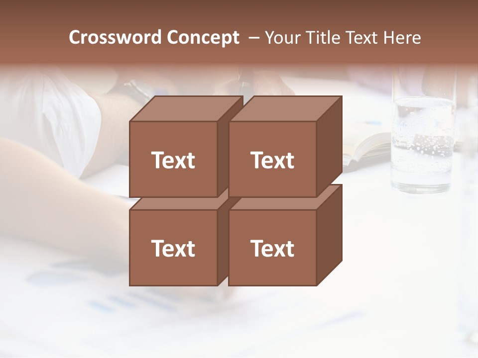 Pencil Occupation Cute PowerPoint Template