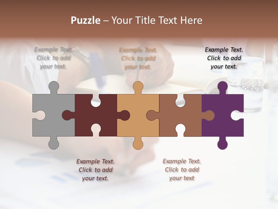 Pencil Occupation Cute PowerPoint Template