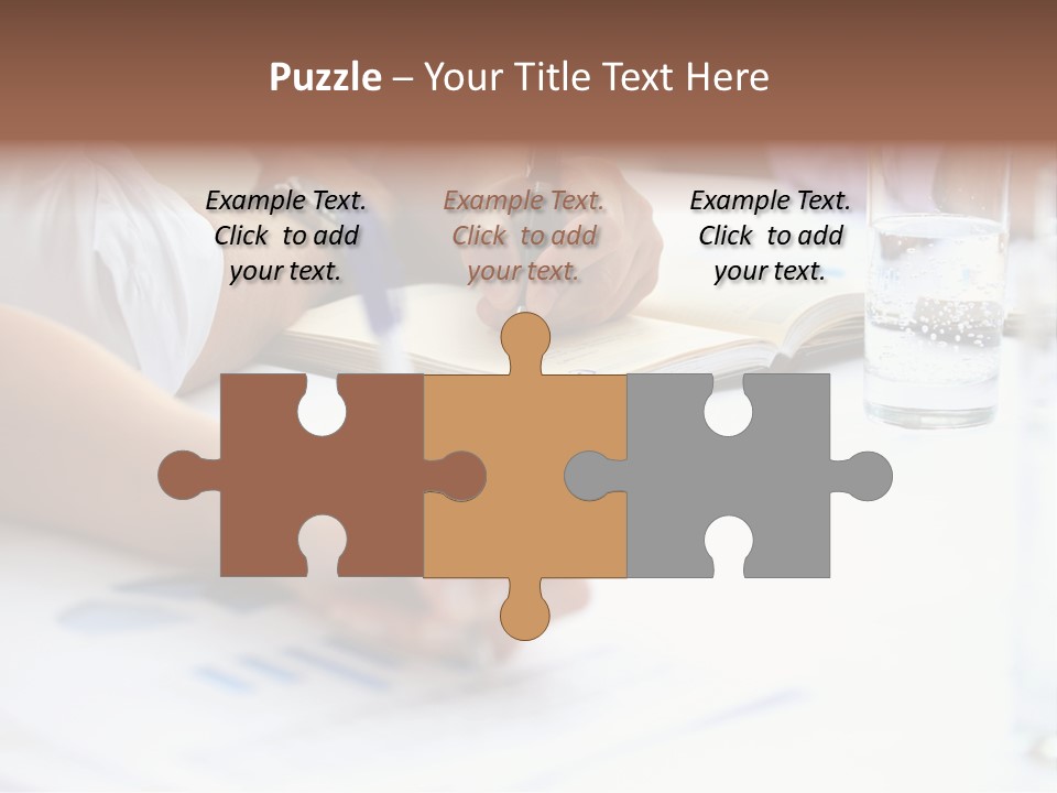 Pencil Occupation Cute PowerPoint Template