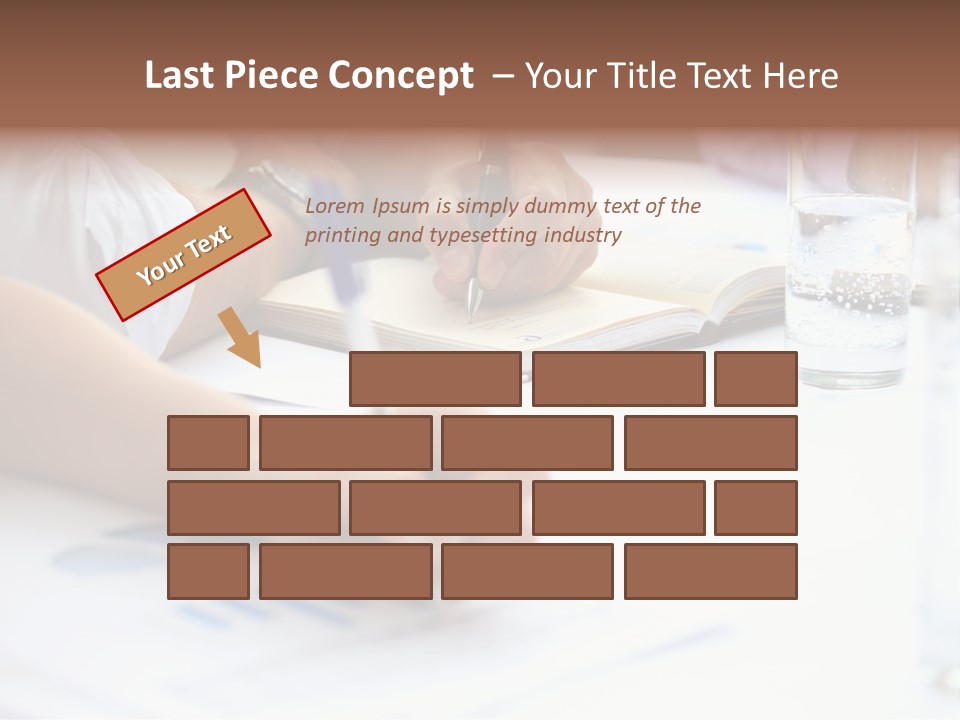 Pencil Occupation Cute PowerPoint Template