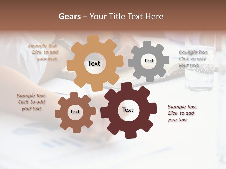 Pencil Occupation Cute PowerPoint Template