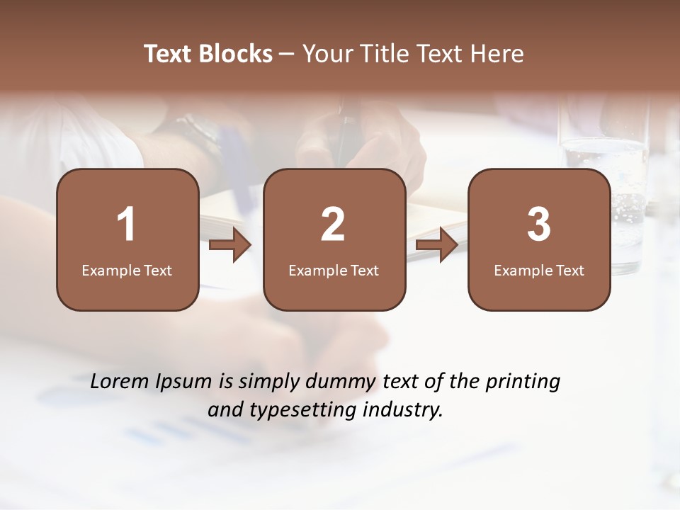 Pencil Occupation Cute PowerPoint Template