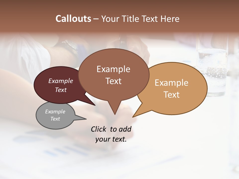 Pencil Occupation Cute PowerPoint Template