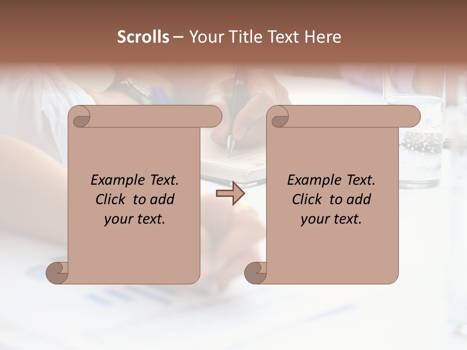 Pencil Occupation Cute PowerPoint Template