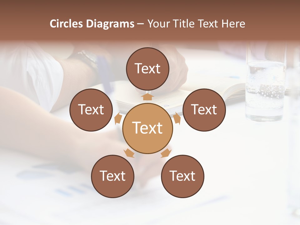 Pencil Occupation Cute PowerPoint Template