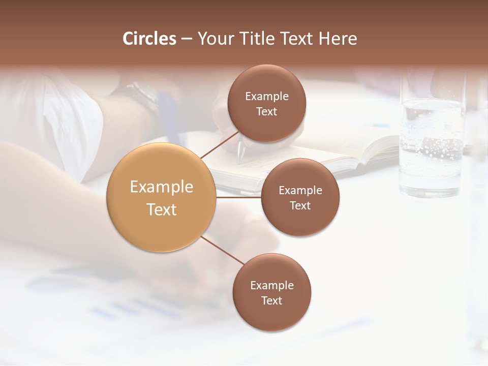 Pencil Occupation Cute PowerPoint Template