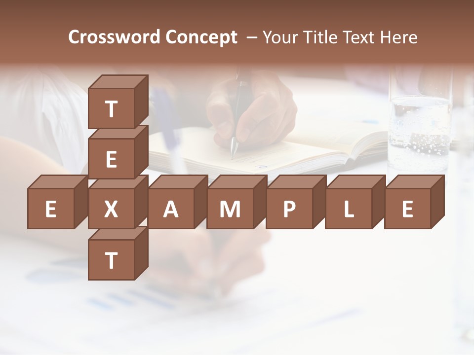 Pencil Occupation Cute PowerPoint Template