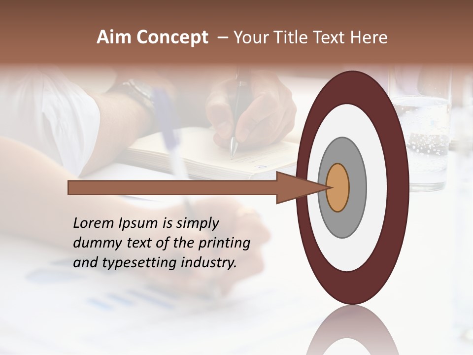 Pencil Occupation Cute PowerPoint Template