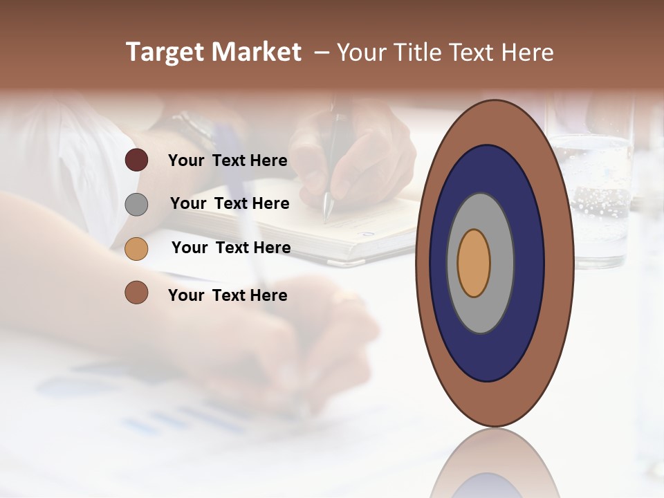 Pencil Occupation Cute PowerPoint Template