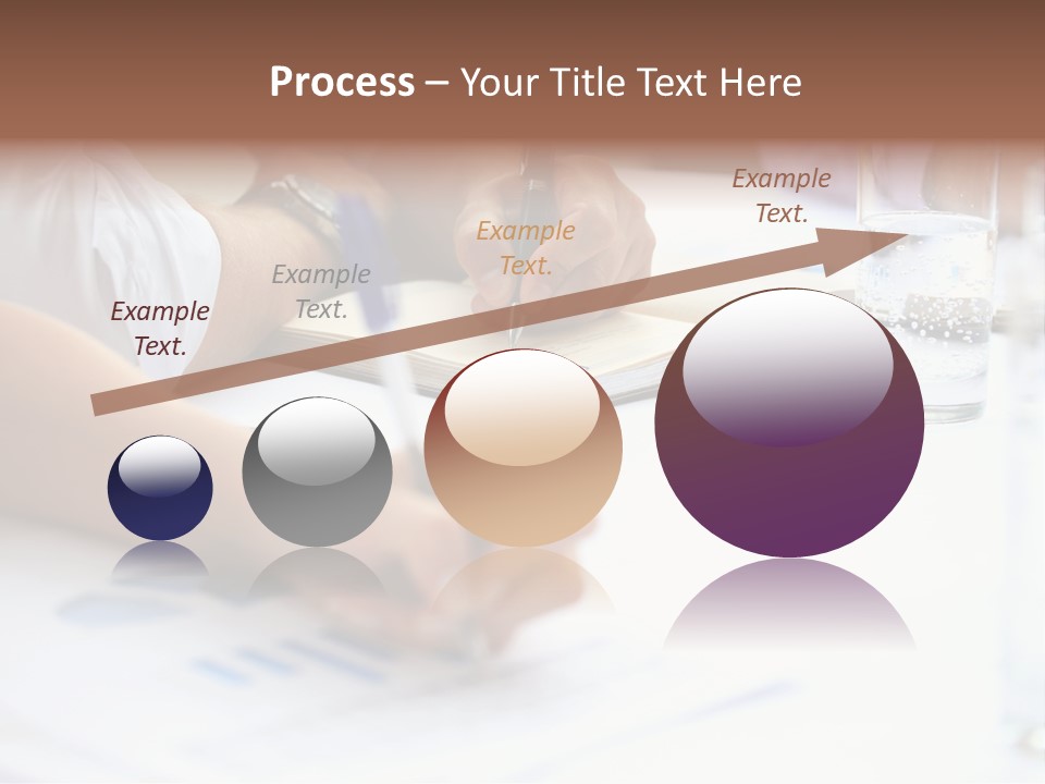 Pencil Occupation Cute PowerPoint Template