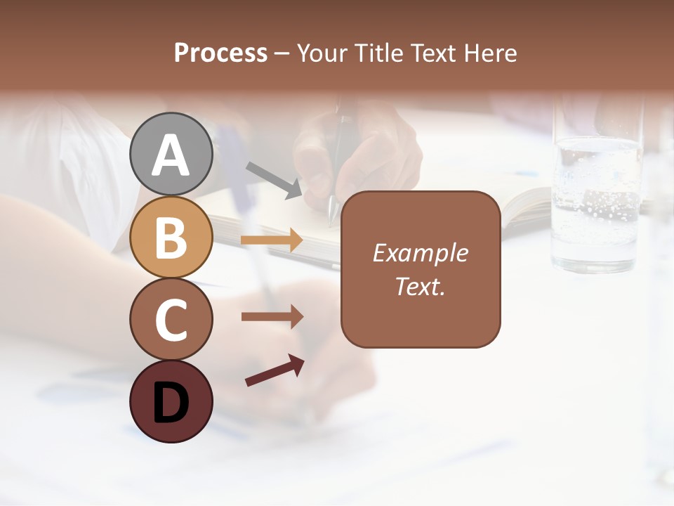 Pencil Occupation Cute PowerPoint Template