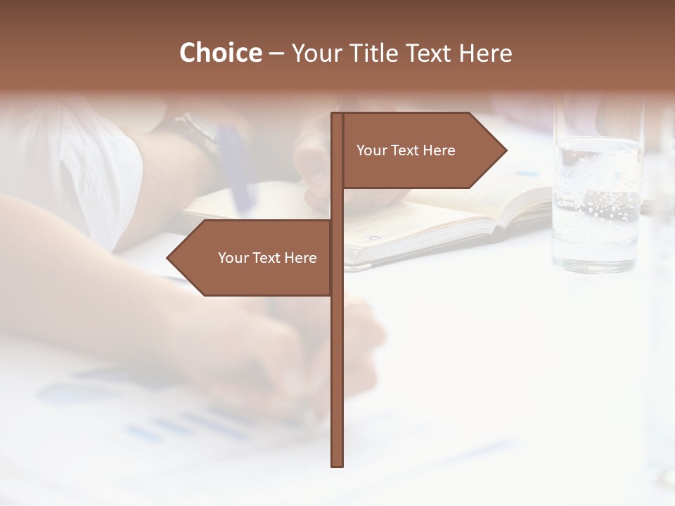 Pencil Occupation Cute PowerPoint Template