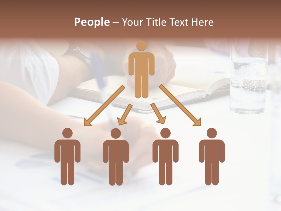 Pencil Occupation Cute PowerPoint Template