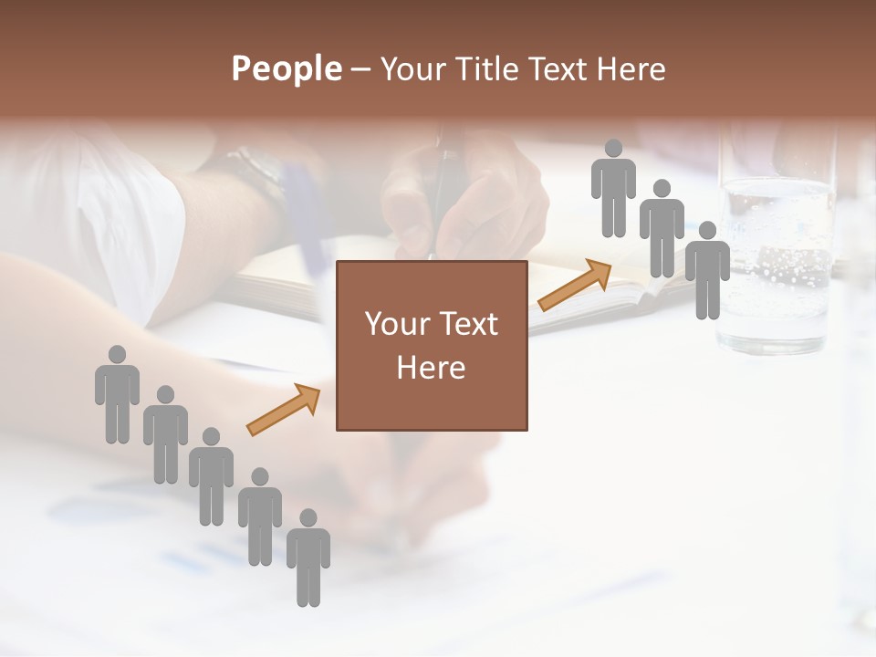 Pencil Occupation Cute PowerPoint Template