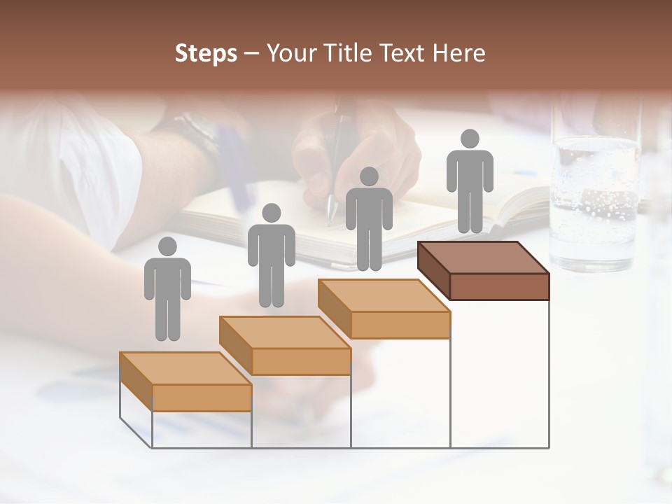 Pencil Occupation Cute PowerPoint Template