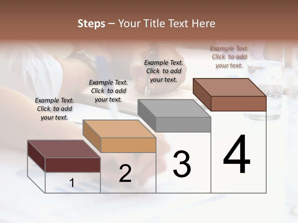 Pencil Occupation Cute PowerPoint Template