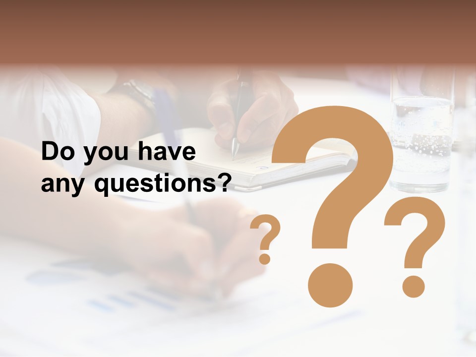 Pencil Occupation Cute PowerPoint Template