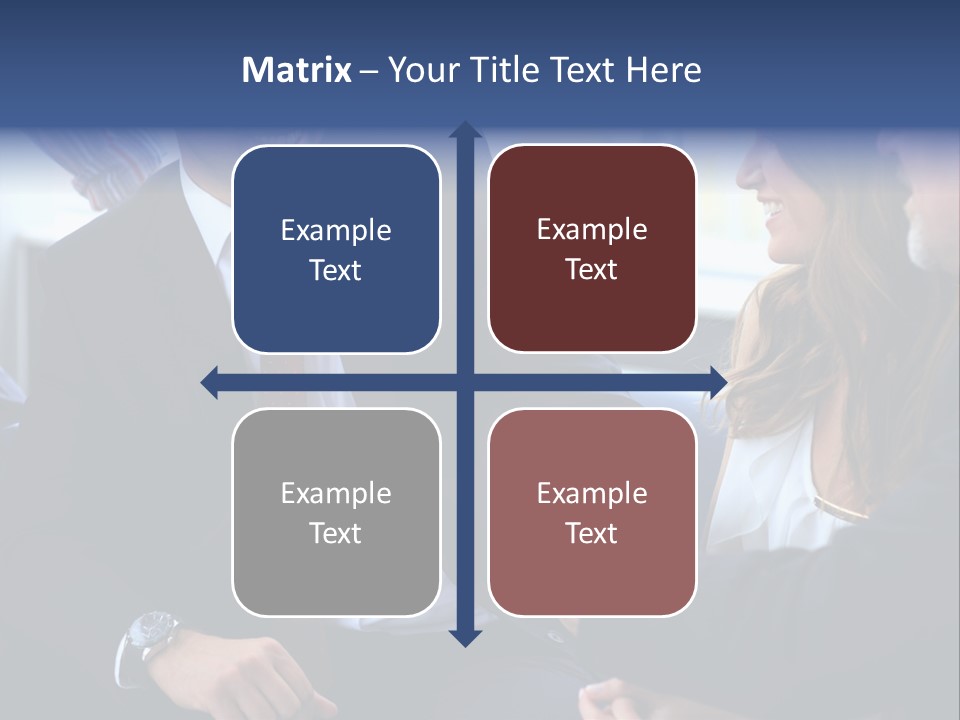 Team International Male PowerPoint Template