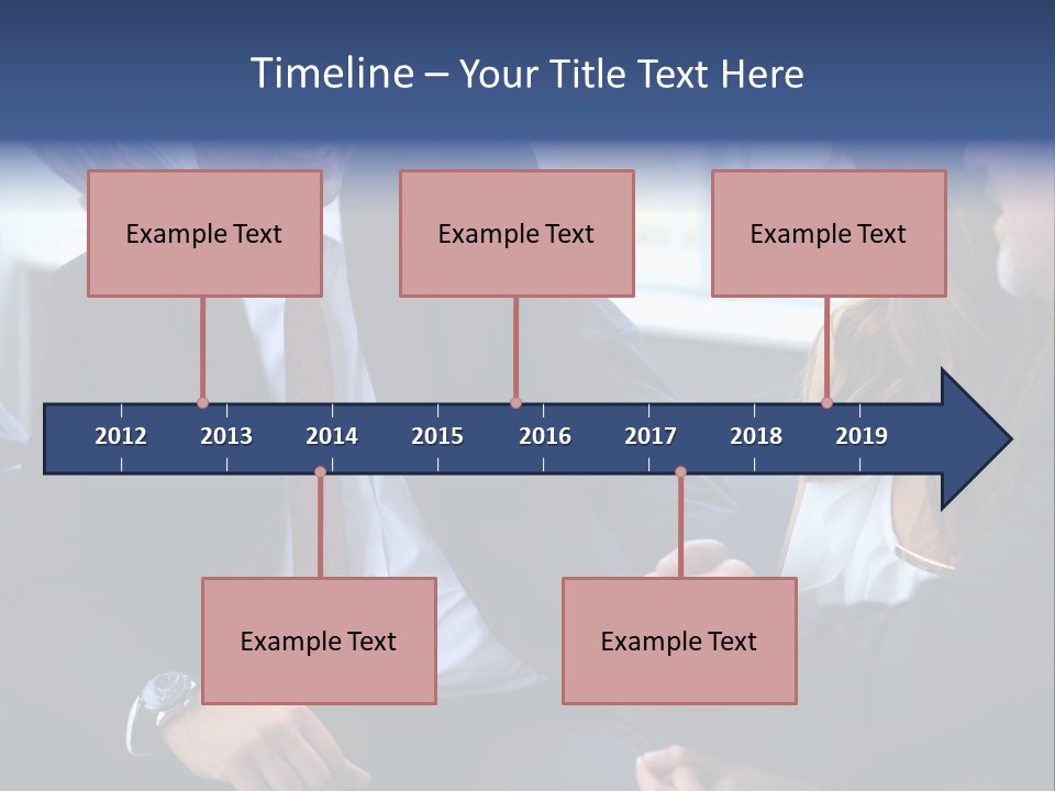 Team International Male PowerPoint Template