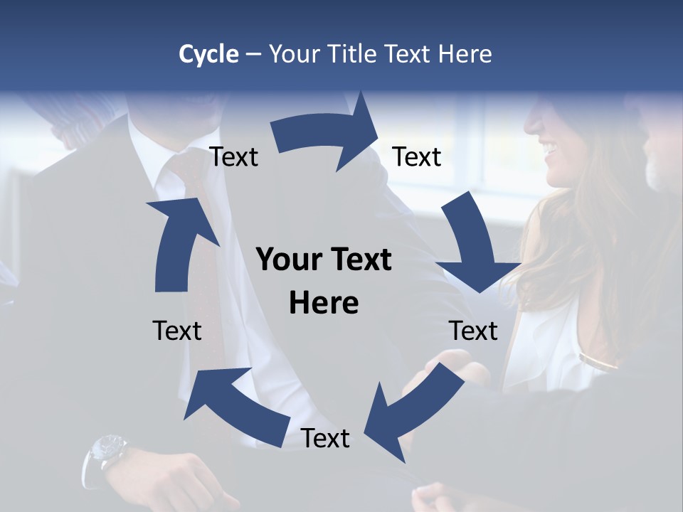 Team International Male PowerPoint Template