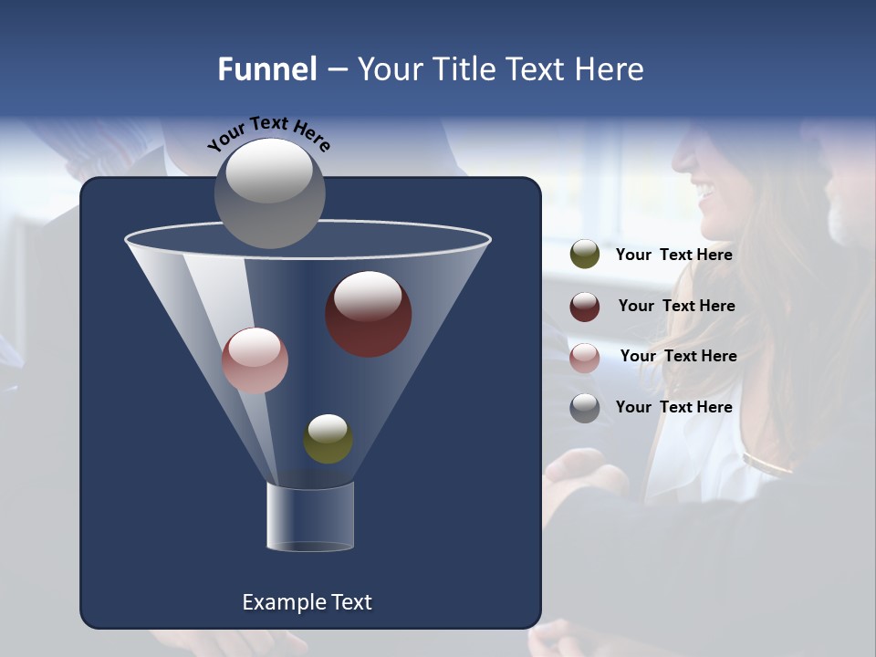 Team International Male PowerPoint Template