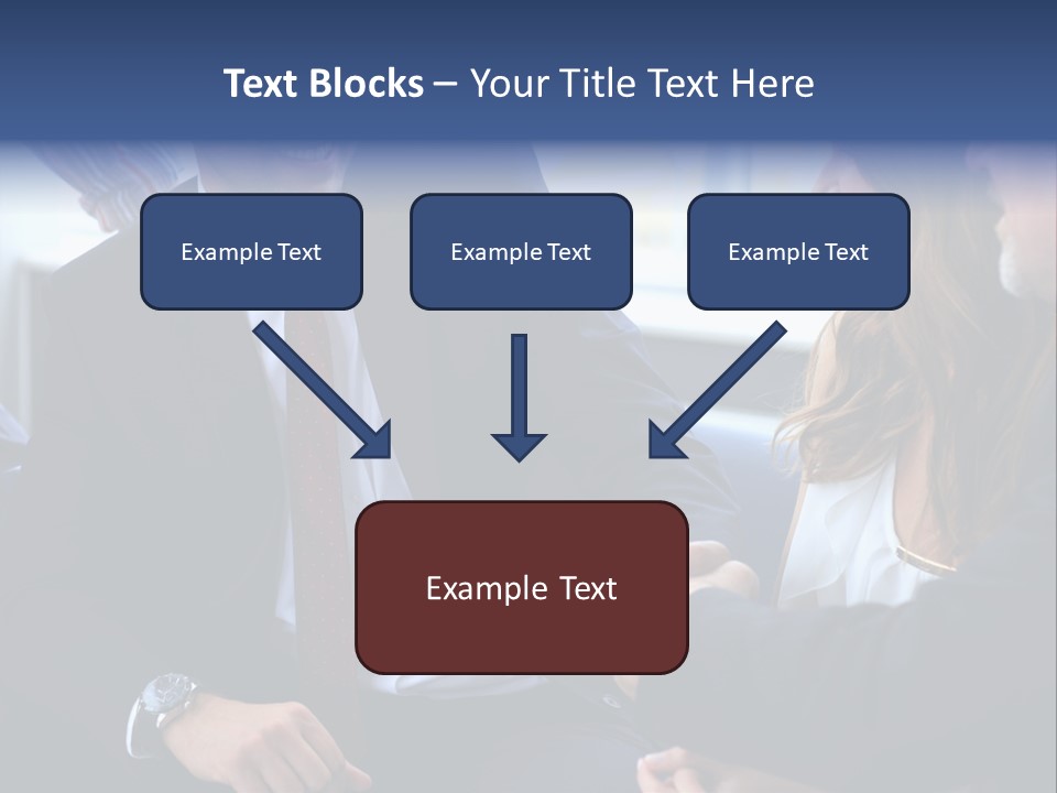 Team International Male PowerPoint Template