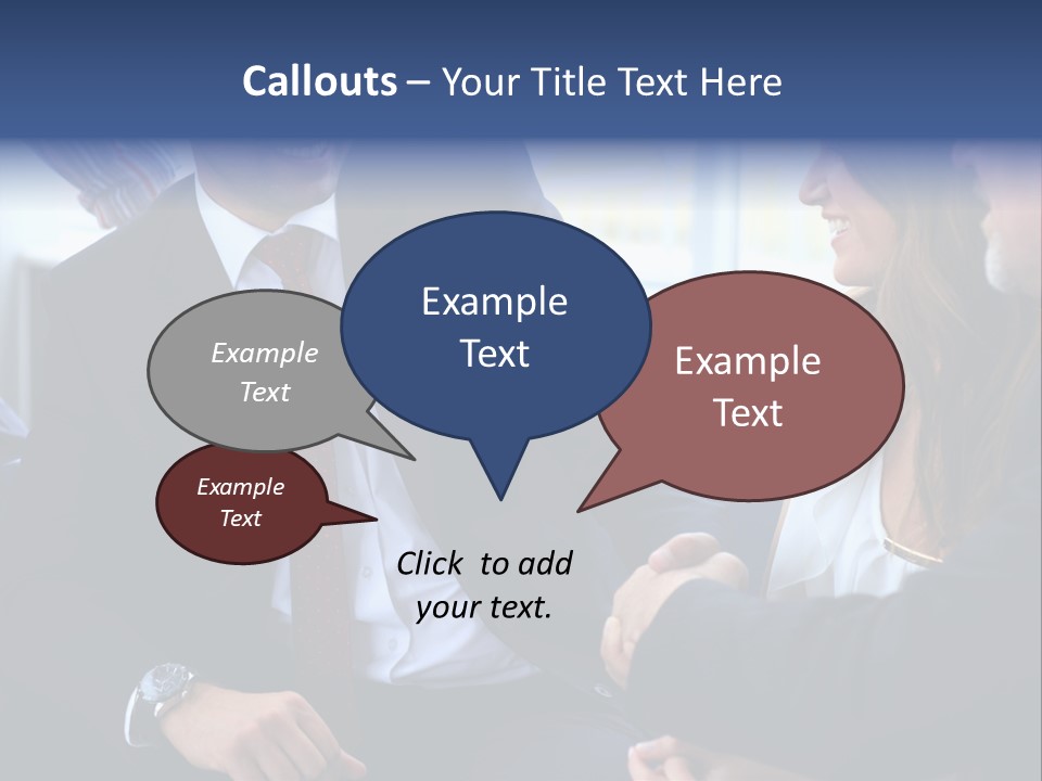 Team International Male PowerPoint Template
