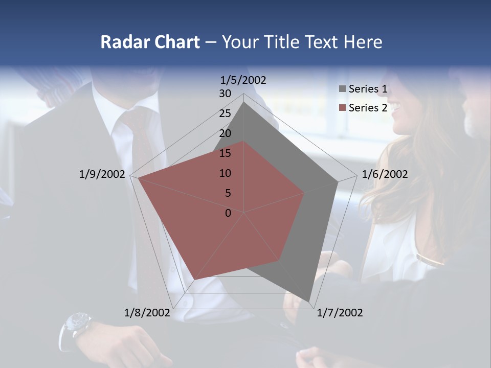 Team International Male PowerPoint Template