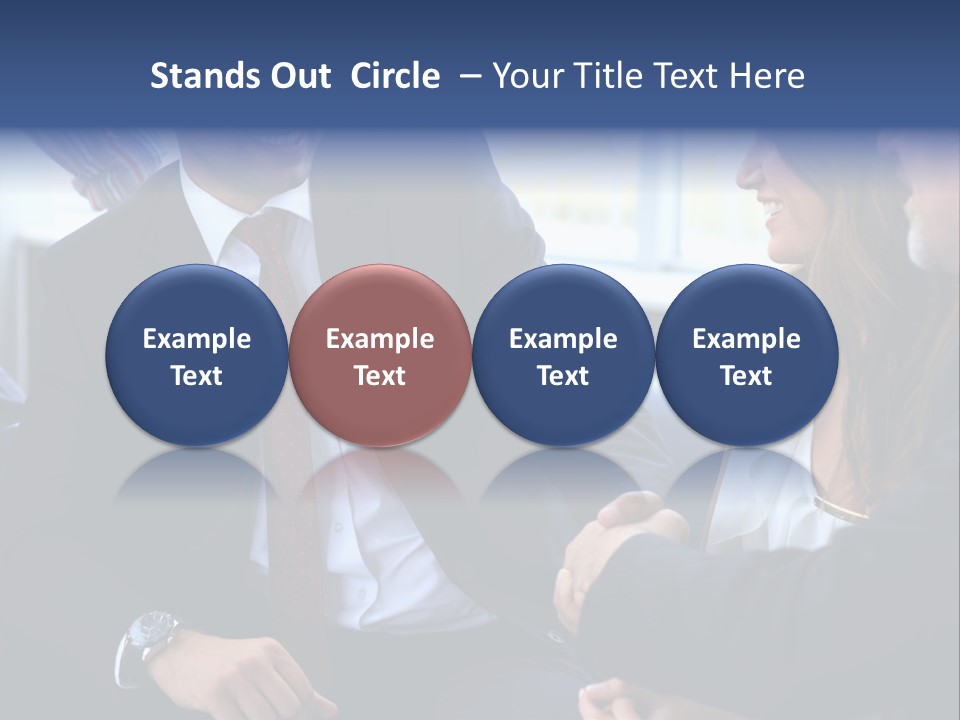 Team International Male PowerPoint Template