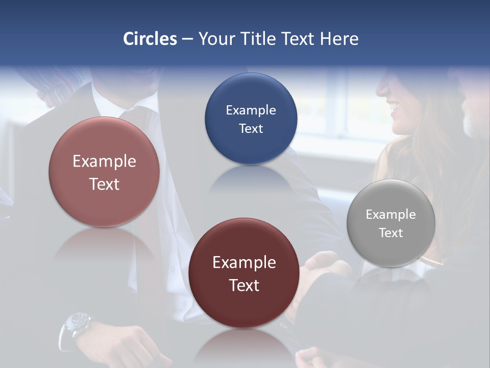 Team International Male PowerPoint Template