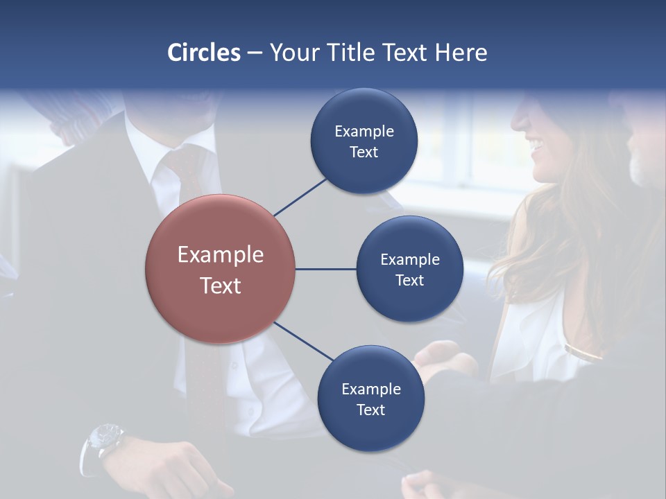 Team International Male PowerPoint Template