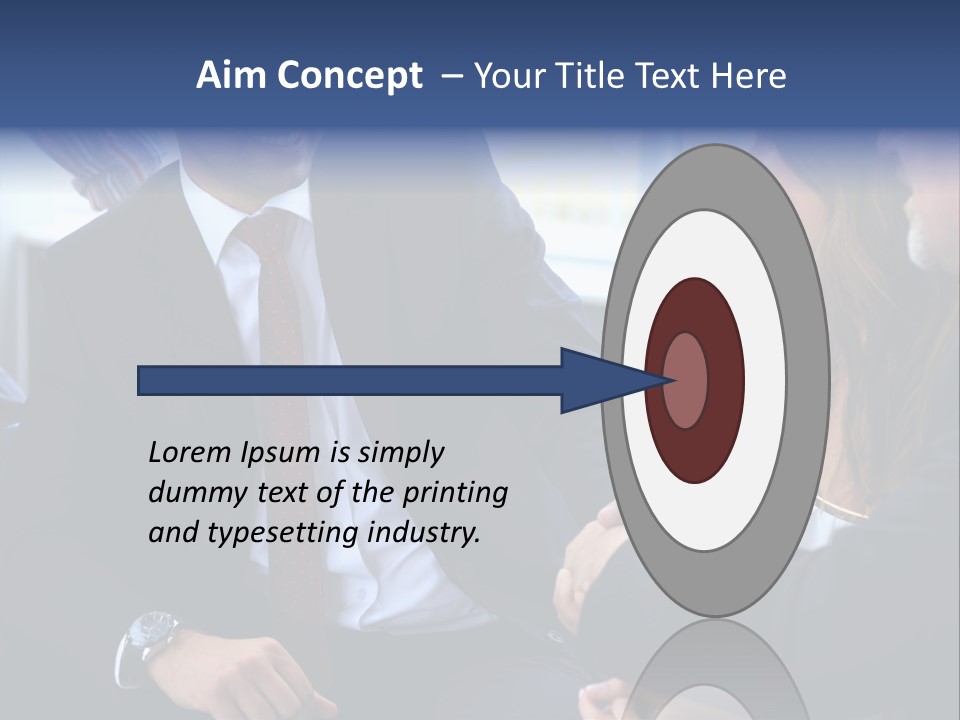 Team International Male PowerPoint Template